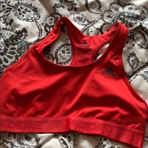 Adidas racer back sports bra!